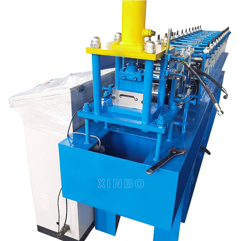 Rolling shutter door machine