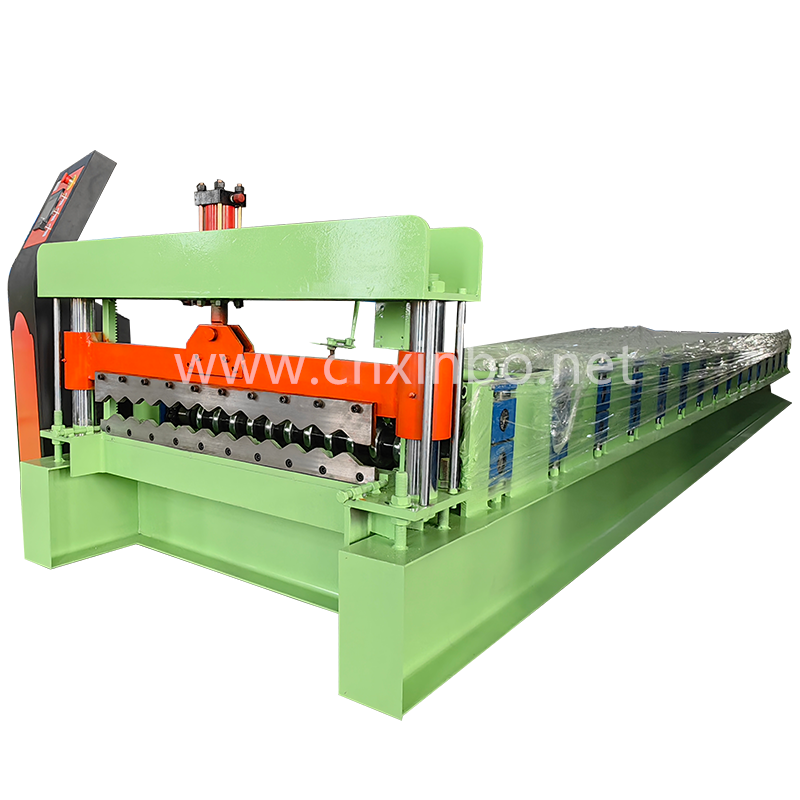 corrugated roof panel machine