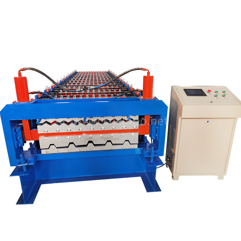 what is a double layer roof panel machine ?