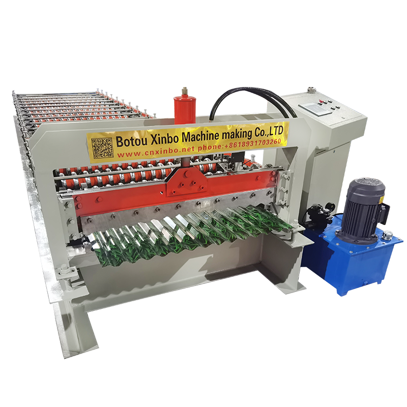 Corrugated Roofing Sheet Roll Forming Machine